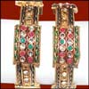 1Gram Gold Coated Pearl Kangans Item code:926 (2 Bangles) - Click here to View more details about this Product